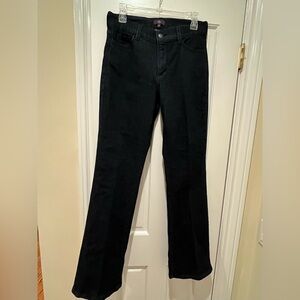 NYDJ Dark Blue Stretch Bootcut NWOT size 10